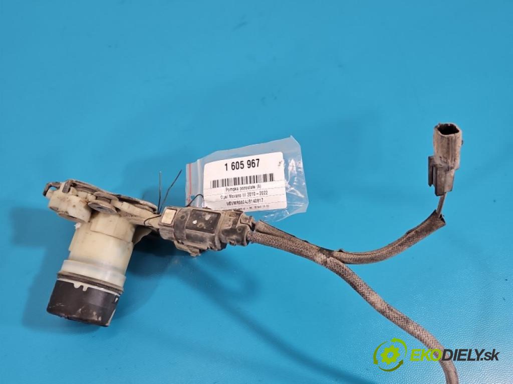 Opel Movano III 2010-2022 2.3 cdti 145 hp manual 107 kW 2299 cm3 5- čerpadlo F01C250158