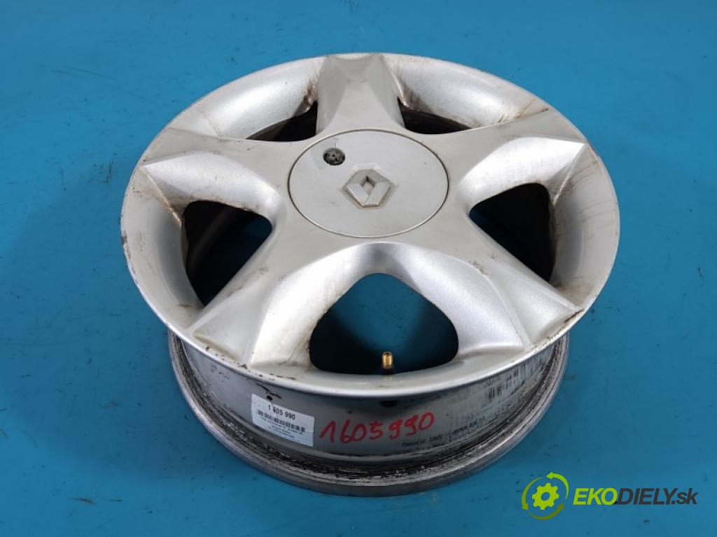 Renault Modus 1.5 dci 86 hp manual 63 kW 1461 cm3 5- Felga hliník 16" komplet