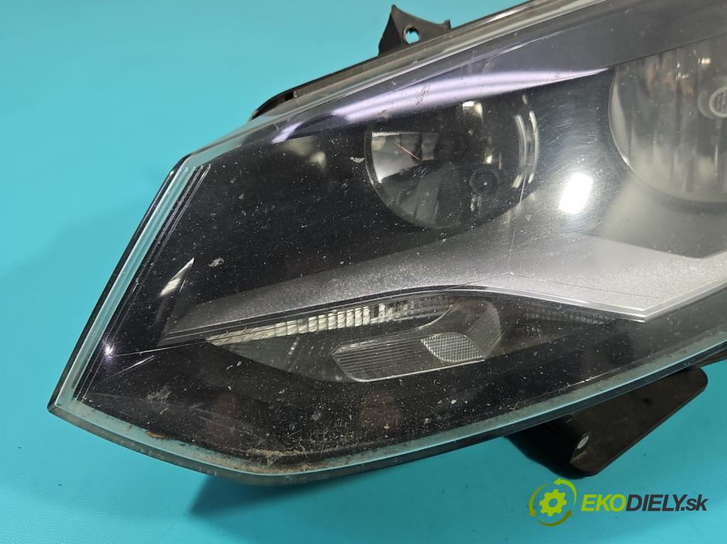 Vw Polo V 6R 2009-2017 1.4 16V 86 HP manual 63 kW 1390 cm3 5- Reflektor: ľavý 6R1941007F (Kľučka dverí ostatné)