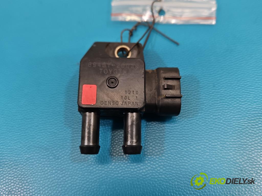 Toyota Verso 2009-2018 2.0 D4D 126 hp manual 93 kW 1998 cm3 5- snímač tlaku spalin 89481-20030