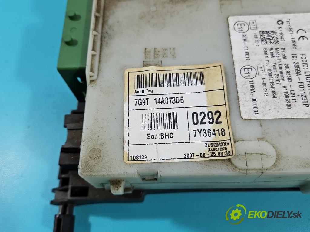 Ford Mondeo Mk4 2007-2014 2.0 tdci 131 HP automatic 96 kW 1997 cm3 5- riadiaca jednotka komfortu 7G9T-14A073-DB