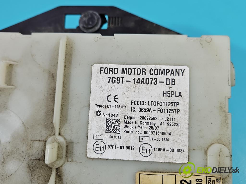 Ford Mondeo Mk4 2007-2014 2.0 tdci 131 HP automatic 96 kW 1997 cm3 5- riadiaca jednotka komfortu 7G9T-14A073-DB