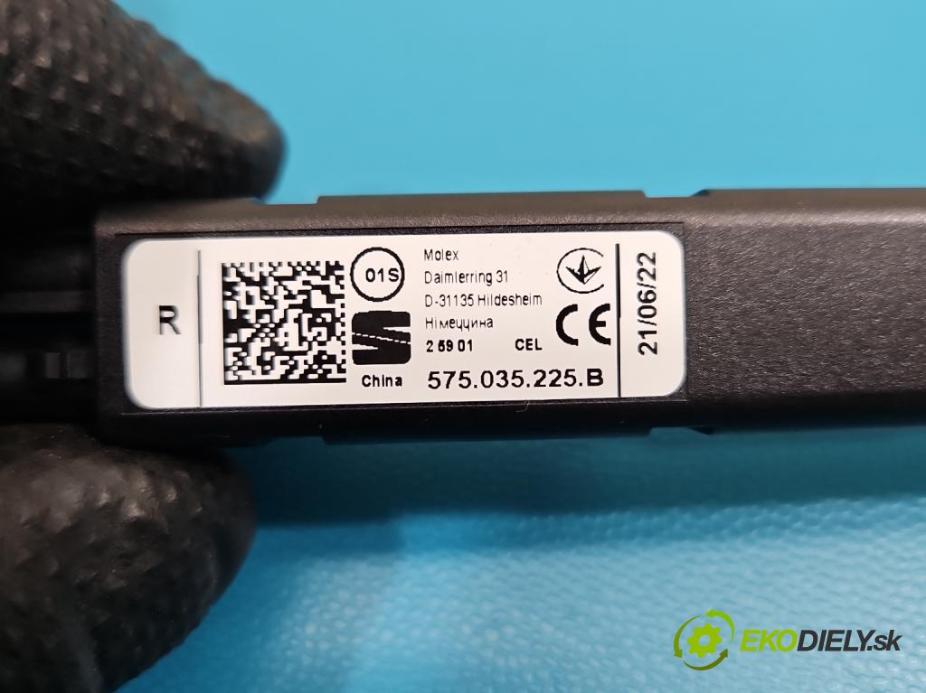 Seat Ateca 2016- 1.5 TSI 150 HP automatic 110 kW 1498 cm3 5- Antena 575035225B