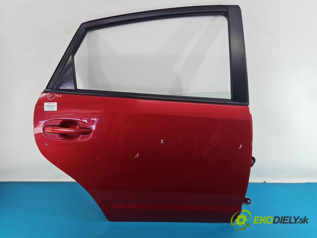 Toyota Prius II XW20 2003-2009 1.5 16V 77 HP automatic 57 kW 1497 cm3 5- dvere zadné pravé  (Kľučka dverí ostatné)
