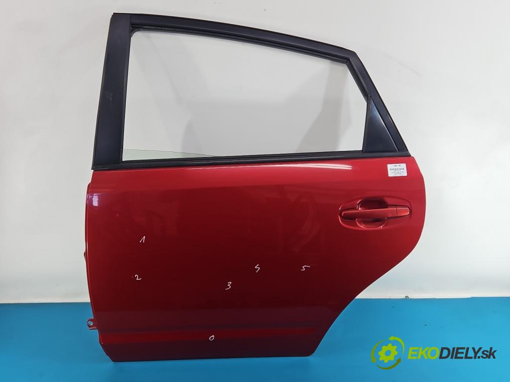 Toyota Prius II XW20 2003-2009 1.5 16V 77 HP automatic 57 kW 1497 cm3 5- dvere zadné ľavé (Kľučka dverí ostatné)