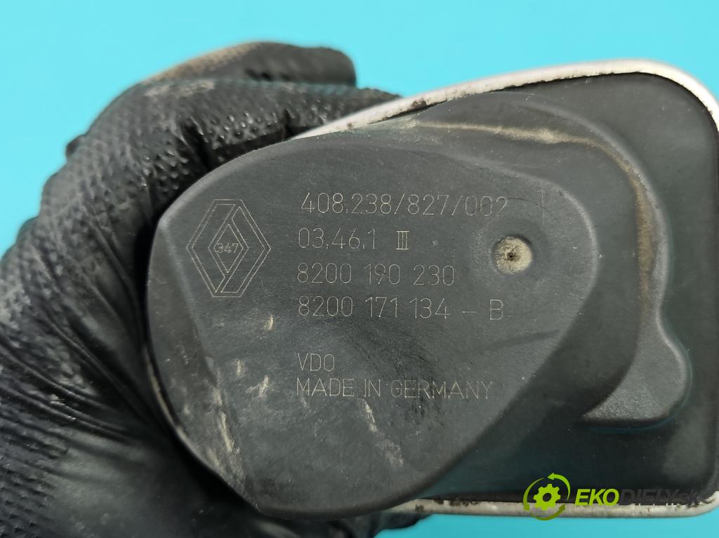 Renault Scenic II 2003-2009 1.6 16V 113 HP manual 83 kW 1598 cm3 5- klapka 8200190230 (Škrtiaca klapka)