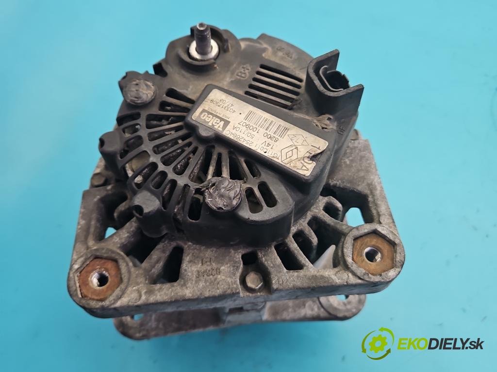 Renault Scenic II 2003-2009 1.6 16V 113 hp manual 83 kW 1598 cm3 5- Alternator 8200100907 (Alternátor)