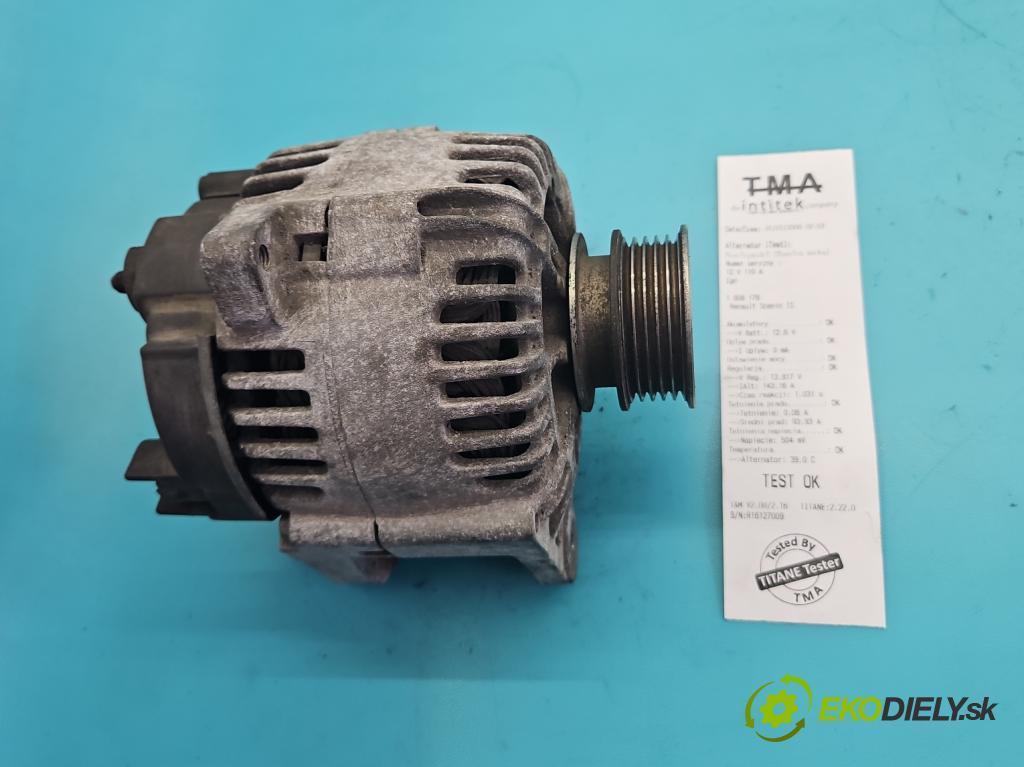 Renault Scenic II 2003-2009 1.6 16V 113 hp manual 83 kW 1598 cm3 5- Alternator 8200100907 (Alternátor)