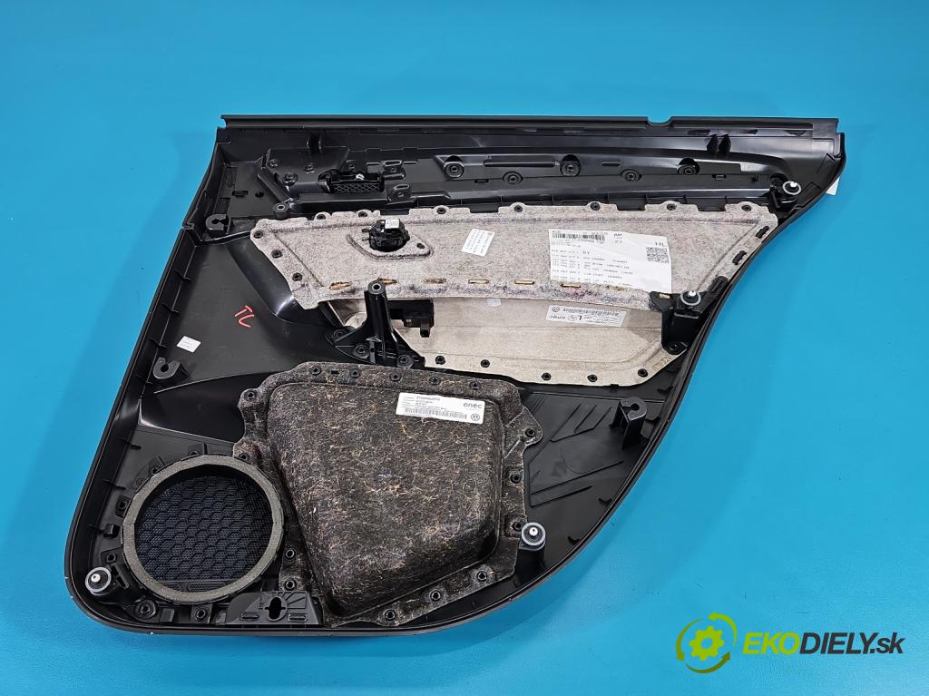 Vw Golf Sportsvan 1.4 TSI 125 HP manual 92 kW 1395 cm3 5- Čalounictví: dvere zadné ľavé 517867211
