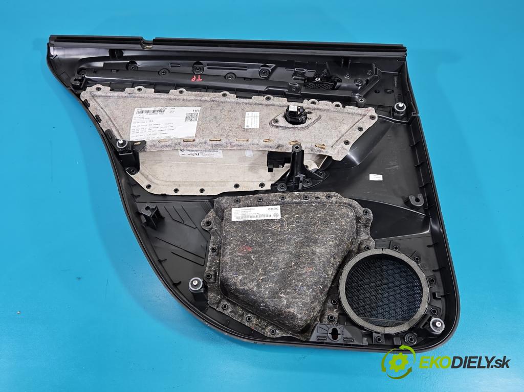 Vw Golf Sportsvan 1.4 TSI 125 HP manual 92 kW 1395 cm3 5- Čalounictví: dvere zadné pravé 517867212