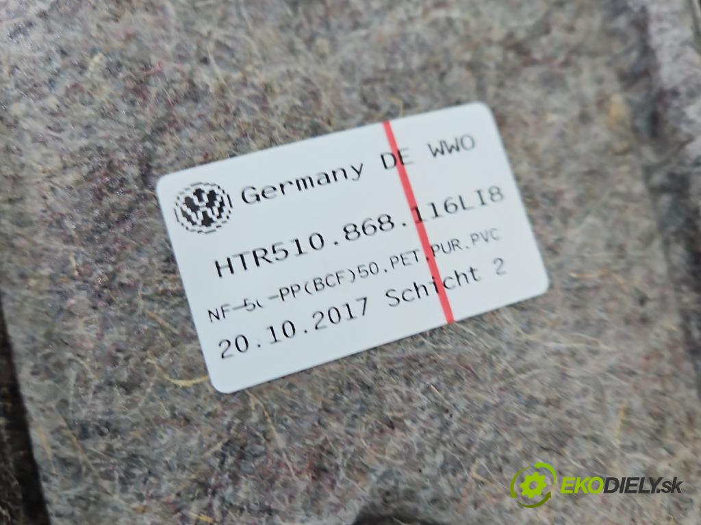 Vw Golf Sportsvan 1.4 TSI 125 HP manual 92 kW 1395 cm3 5- Čalounictví: dvere zadné pravé 517867212