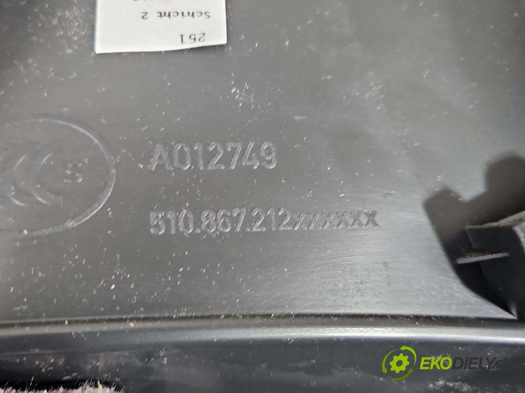 Vw Golf Sportsvan 1.4 TSI 125 HP manual 92 kW 1395 cm3 5- Čalounictví: dvere zadné pravé 517867212