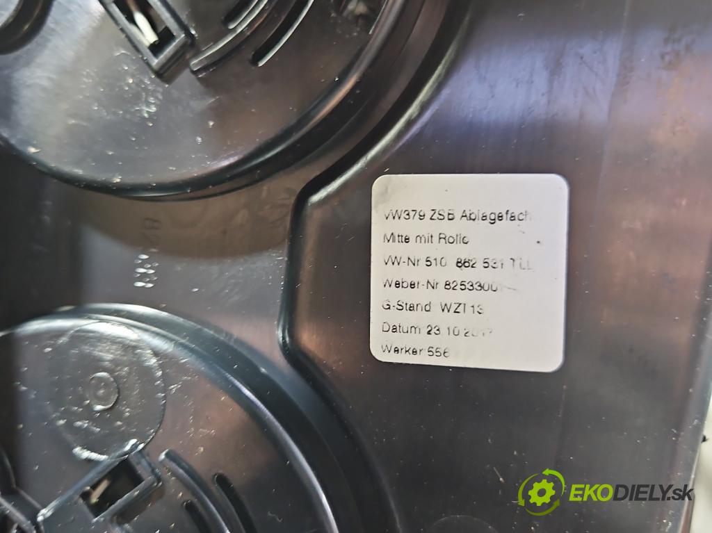 Vw Golf Sportsvan 1.4 TSI 125 HP manual 92 kW 1395 cm3 5- Rukojeť: na nápoje: 510862531 (Držiak (úchyt) na nápoje)