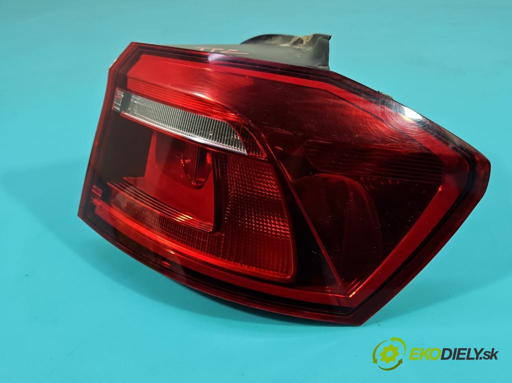 Vw Golf Sportsvan 1.4 TSI 125 HP manual 92 kW 1395 cm3 5- svetlo / reflektor zadné pravé 510945096R (Kľučka dverí ostatné)