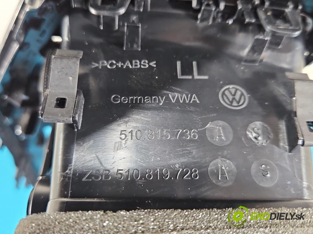 Vw Golf Sportsvan 1.4 TSI 125 HP manual 92 kW 1395 cm3 5- lišta ozdobná vnitŕní: 510815736A