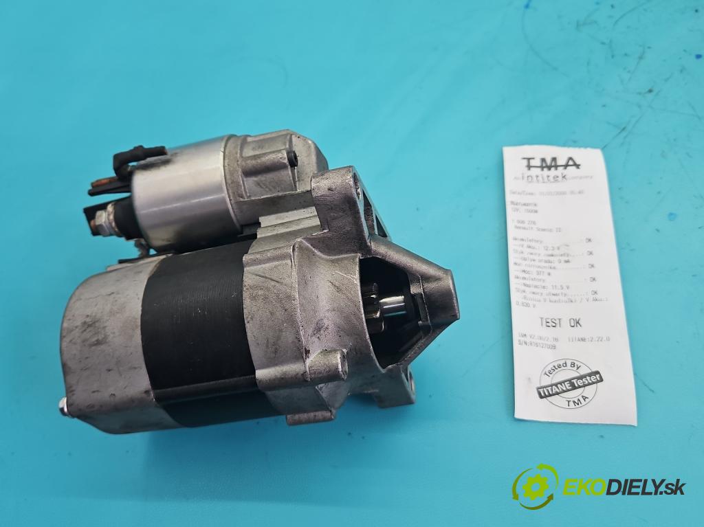 Renault Scenic II 2003-2009 1.6 16V 113 HP manual 83 kW 1598 cm3 5- štartér  (Štartér)