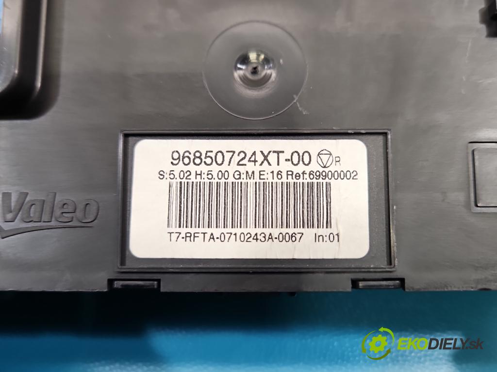 Peugeot 308 I 2007-2013 1.6 16V 120 HP manual 88 kW 1598 cm3 5- panel kúrenia 96850724XT