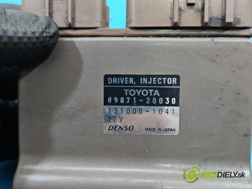 Toyota Corolla E12 2001-2009 2.0 D4D 90 hp manual 66 kW 1995 cm3 5- řídící jednotka 89871-20030