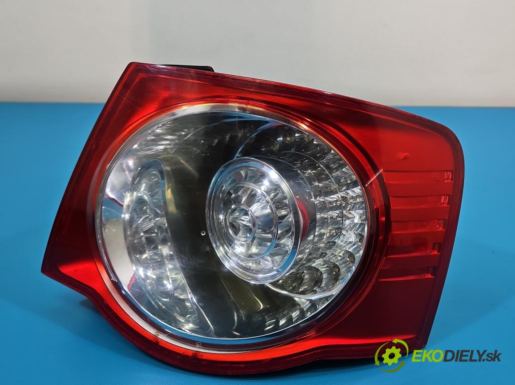 Vw Jetta V 2005-2010 1.4 TSI CAX 122 HP manual 90 kW 1390 cm3 4- svetlo / reflektor zadné pravé 1K5945096G (Kľučka dverí ostatné)