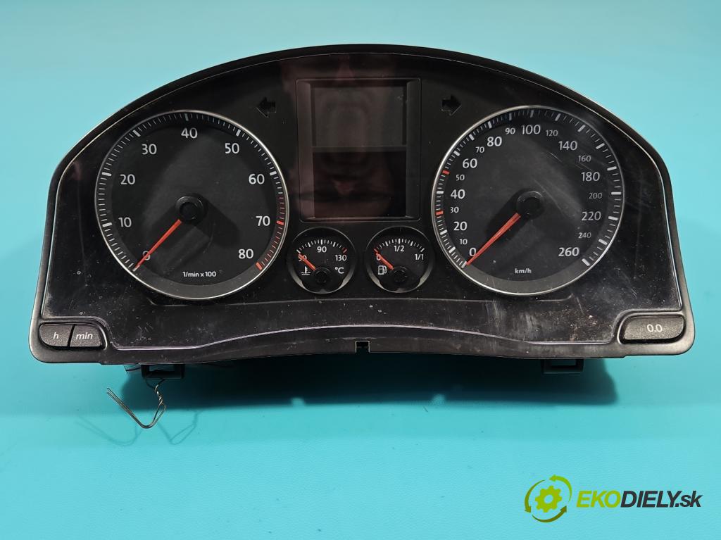 Vw Jetta V 2005-2010 1.4 TSI CAX 122 HP manual 90 kW 1390 cm3 4- prístrojovka/ budíky 1K0920864A (Prístrojová doska)