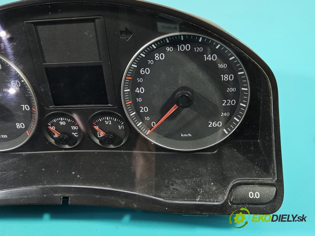 Vw Jetta V 2005-2010 1.4 TSI CAX 122 HP manual 90 kW 1390 cm3 4- prístrojovka/ budíky 1K0920864A (Prístrojová doska)