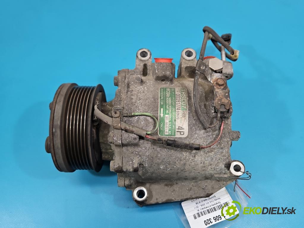 Honda Civic VIII 2006-2011 1.8 16V 140 HP manual 103 kW 1799 cm3 5- Kompresor: klimatizácie 38800-RSA-E010-M2 (Kompresor klimatizácie)