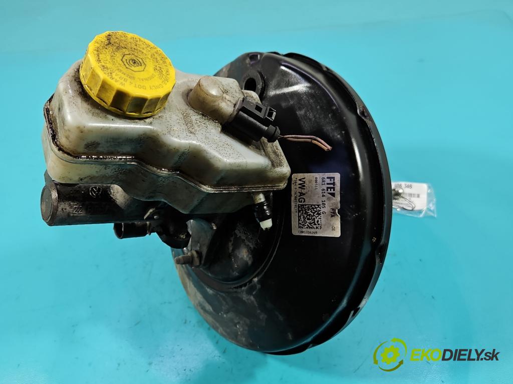 Vw Polo V 6R 2009-2017 1.4 16V 86 hp manual 63 kW 1390 cm3 5- servo posilovač 6R1614105G
