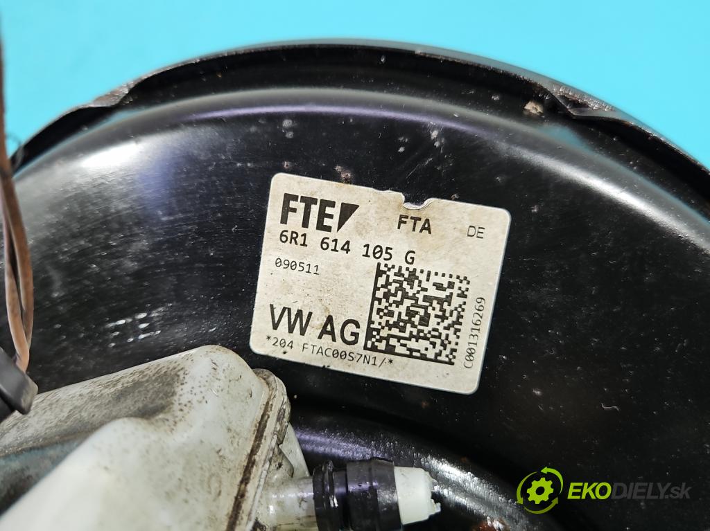 Vw Polo V 6R 2009-2017 1.4 16V 86 hp manual 63 kW 1390 cm3 5- servo posilovač 6R1614105G