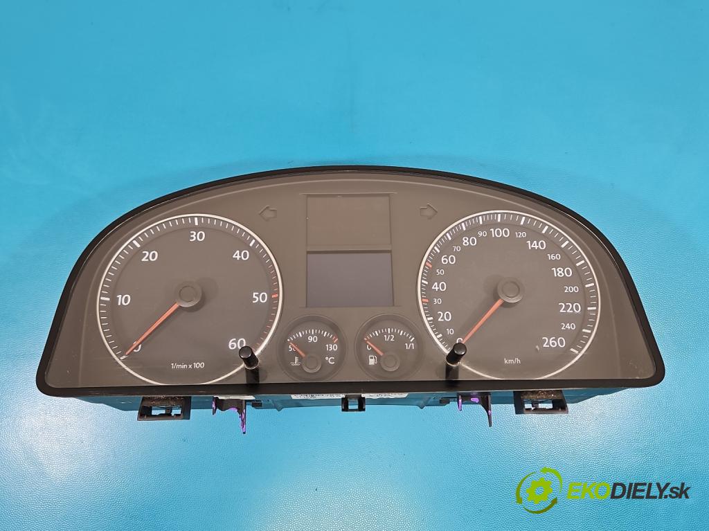 Vw Touran I 2003-2015 1.9 tdi 101 HP manual 74 kW 1896 cm3 5- prístrojovka/ budíky 1T0920860C (Prístrojová doska)