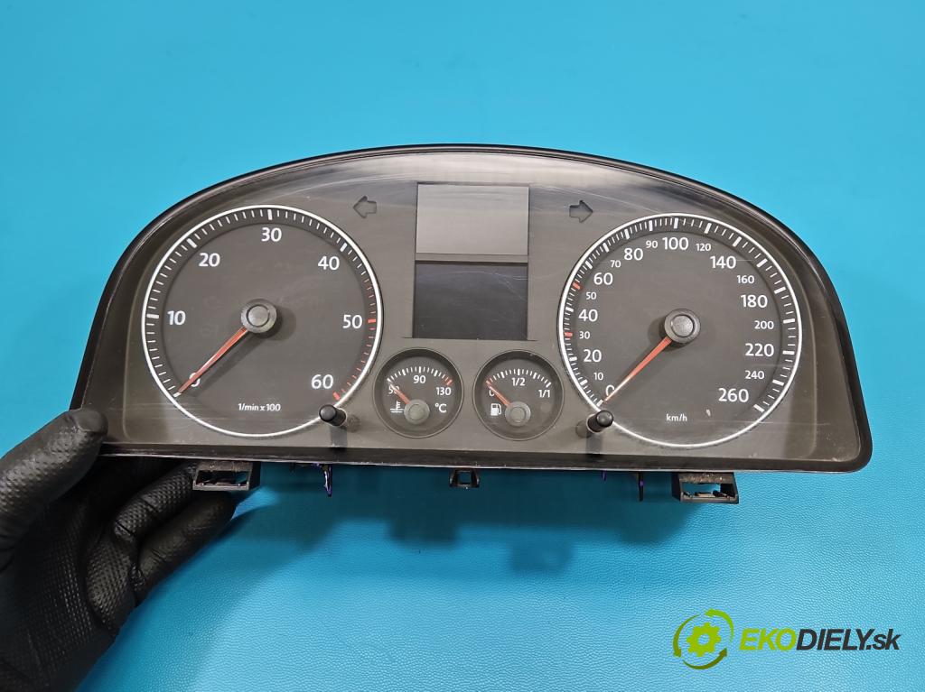 Vw Touran I 2003-2015 1.9 tdi 101 HP manual 74 kW 1896 cm3 5- prístrojovka/ budíky 1T0920860C (Prístrojová doska)