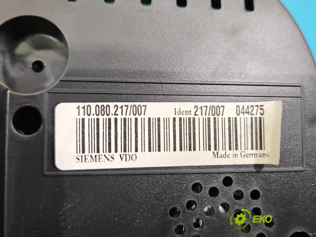 Vw Touran I 2003-2015 1.9 tdi 101 HP manual 74 kW 1896 cm3 5- prístrojovka/ budíky 1T0920860C (Prístrojová doska)