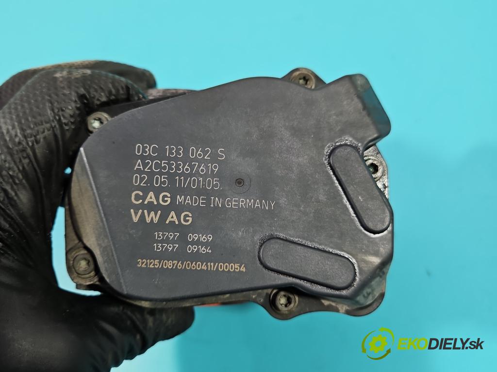 Vw Polo V 6R 2009-2017 1.4 16V 86 HP manual 63 kW 1390 cm3 5- klapka 03C133062S (Škrtiaca klapka)