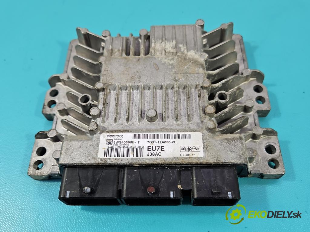Ford Mondeo Mk4 2007-2014 2.0 tdci 131 HP automatic 96 kW 1997 cm3 5- riadiaca jednotka motora 7G91-12A650-VE