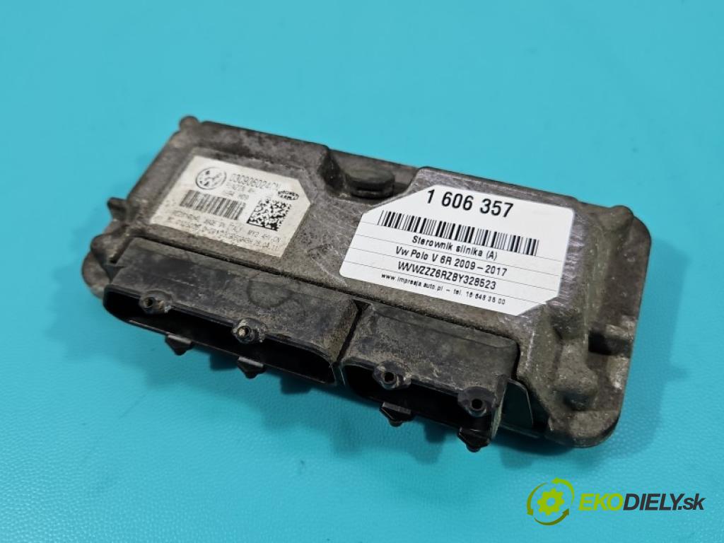 Vw Polo V 6R 2009-2017 1.4 16V 86 hp manual 63 kW 1390 cm3 5- řídící jednotka motoru 03C906024CN