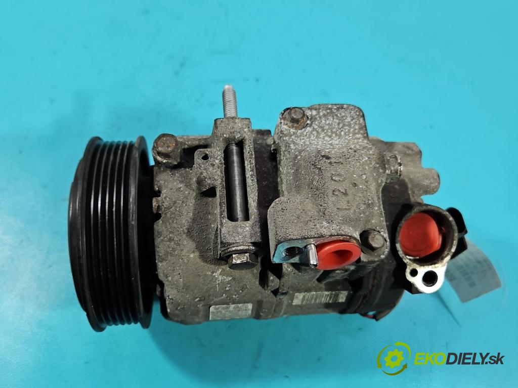 Vw Polo V 6R 2009-2017 1.4 16V 86 HP manual 63 kW 1390 cm3 5- Kompresor: klimatizácie 6Q0820808F (Kompresor klimatizácie)