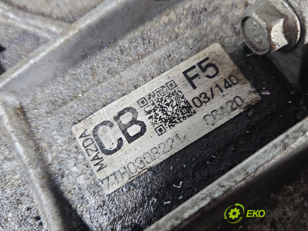 Mazda CX-3 2014-2021 1.5d 105 HP manual 77 kW 1499 cm3 5- prevodovka stupeň,rýchlosť manual 7TH0308221