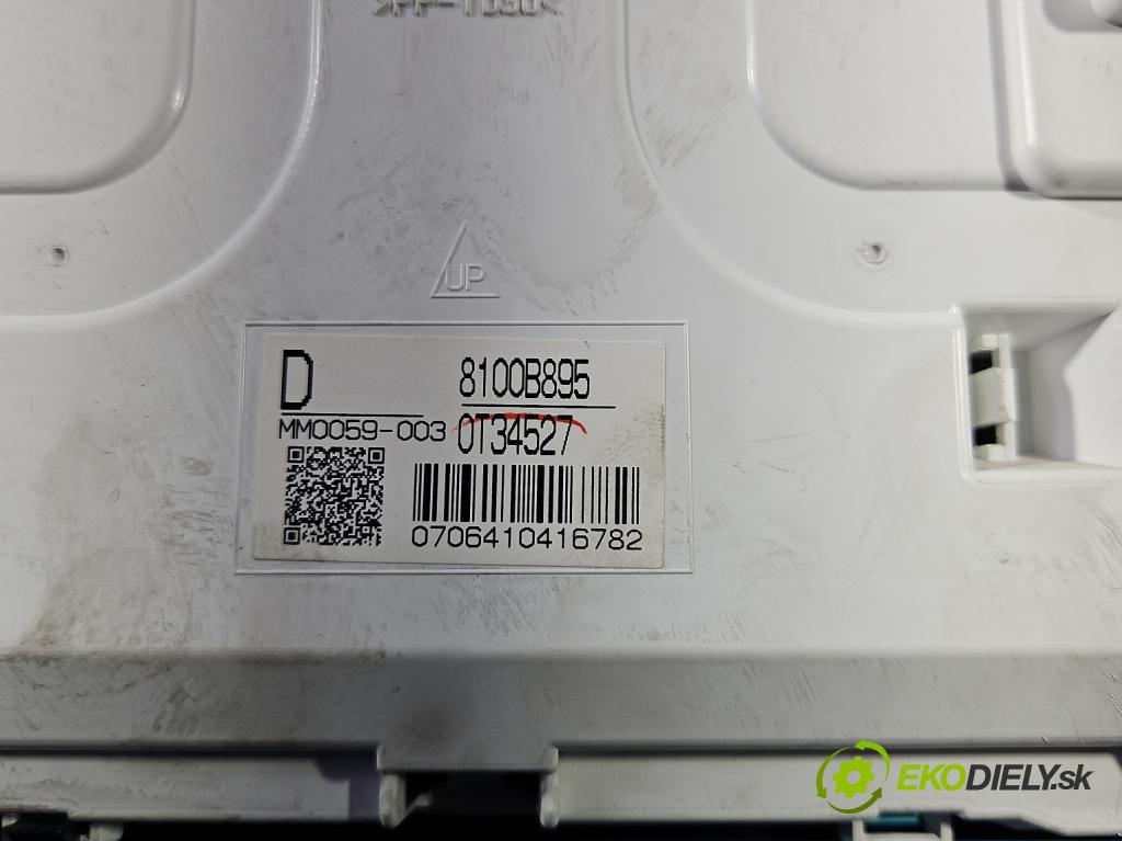 Mitsubishi Outlander III 2012-2022 2.0 16V 150 HP automatic 110 kW 1998 cm3 5- prístrojovka/ budíky 8100B895 (Prístrojová doska)