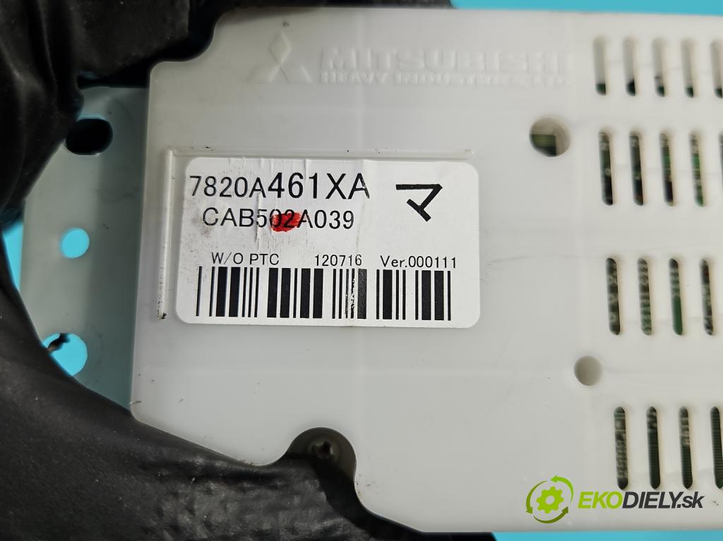 Mitsubishi Outlander III 2012-2022 2.0 16V 150 HP automatic 110 kW 1998 cm3 5- panel kúrenia 7820A461XA