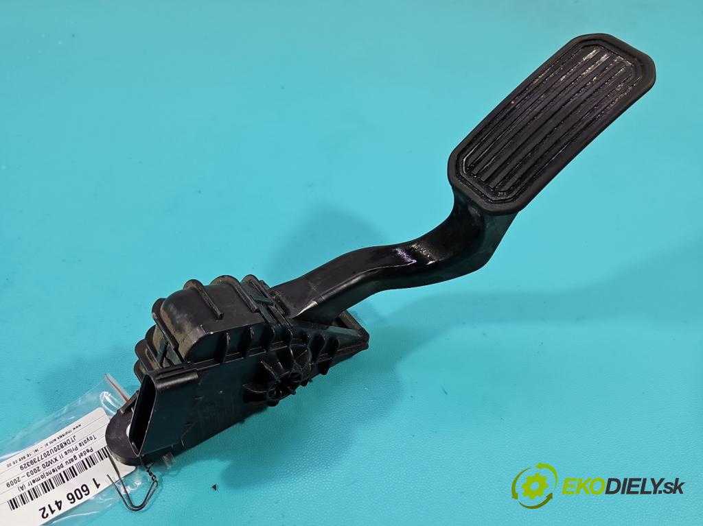 Toyota Prius II XW20 2003-2009 1.5 16V 77 HP automatic 57 kW 1497 cm3 5- pedal plyn potenciometr: 78120-47050