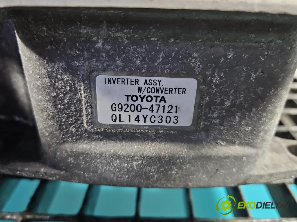 Toyota Prius II XW20 2003-2009 1.5 16V 77 HP automatic 57 kW 1497 cm3 5- Generátor: G9200-47121