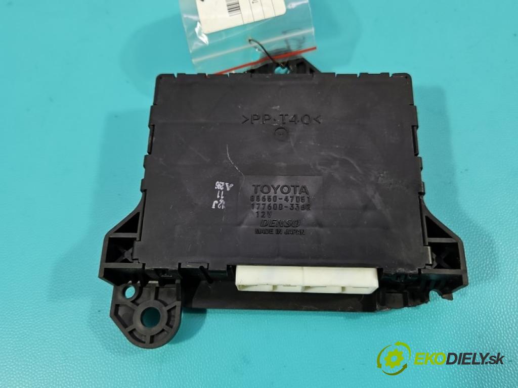 Toyota Prius II XW20 2003-2009 1.5 16V 77 hp automatic 57 kW 1497 cm3 5- řídící jednotka 88650-47051