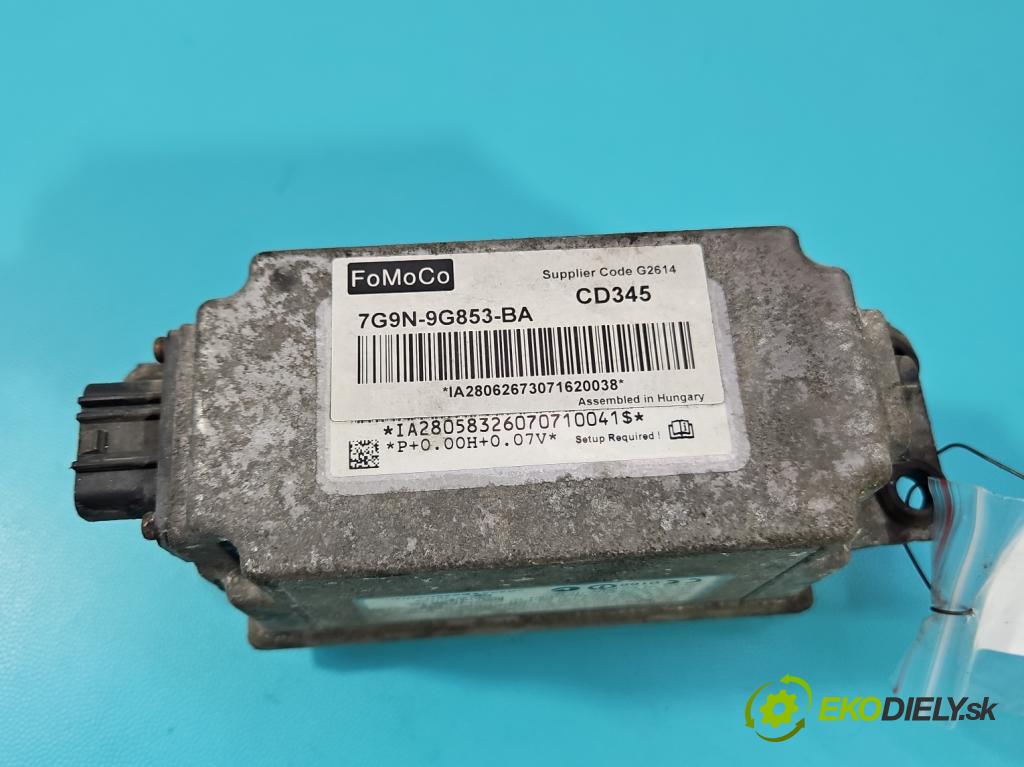 Ford Mondeo Mk4 2007-2014 2.0 tdci 131 HP automatic 96 kW 1997 cm3 5- riadiaca jednotka ostatné 7G9N-9G853-BA