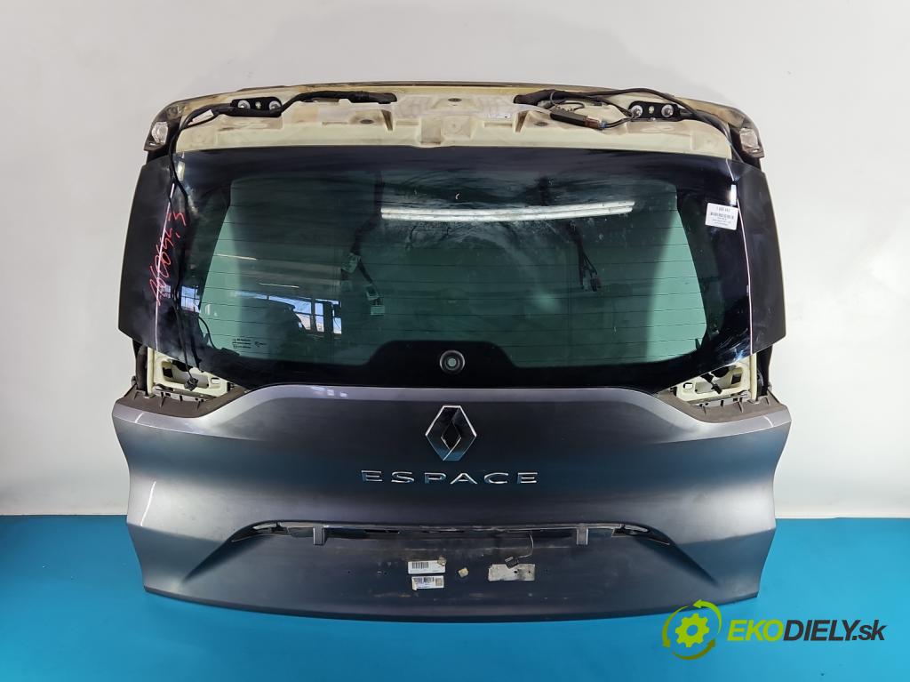 Renault Espace V 2014-2023 1.6 dci 160 hp automatic 118 kW 1598 cm3 5- zadní kufrové dveře  (Zadní kapota (kufr))