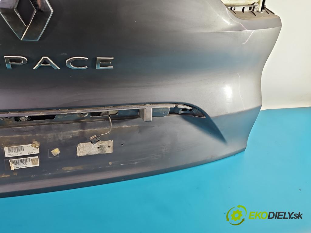 Renault Espace V 2014-2023 1.6 dci 160 HP automatic 118 kW 1598 cm3 5- zadna kufor  (Kapota zadná (kufor))