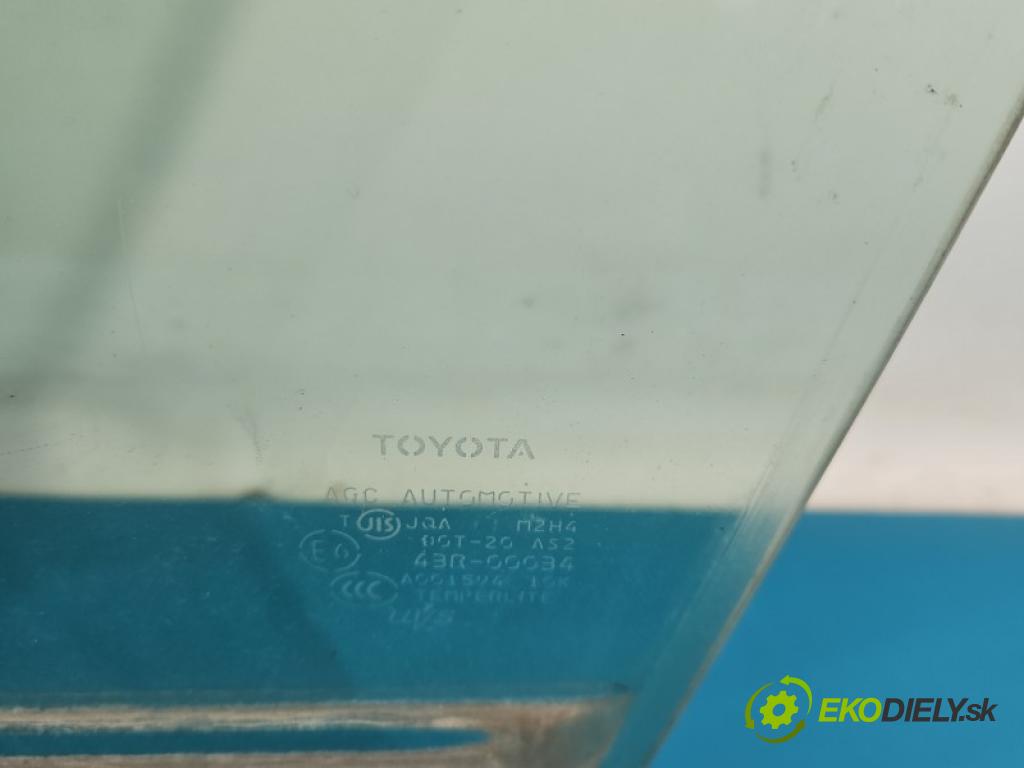 Toyota Prius II XW20 2003-2009 1.5 16V 77 hp automatic 57 kW 1497 cm3 5- sklo dveře přední levé
