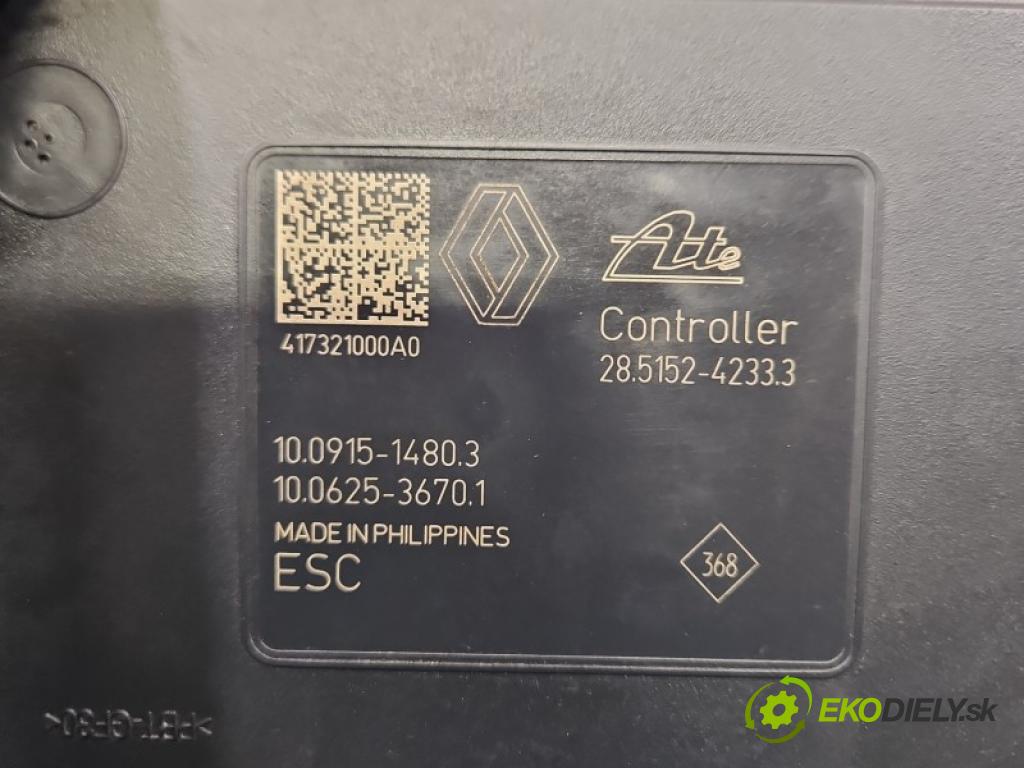Renault Espace V 2014-2023 1.6 dci 160 hp automatic 118 kW 1598 cm3 5- čerpadlo abs 285152-42333 (Pumpa ABS)