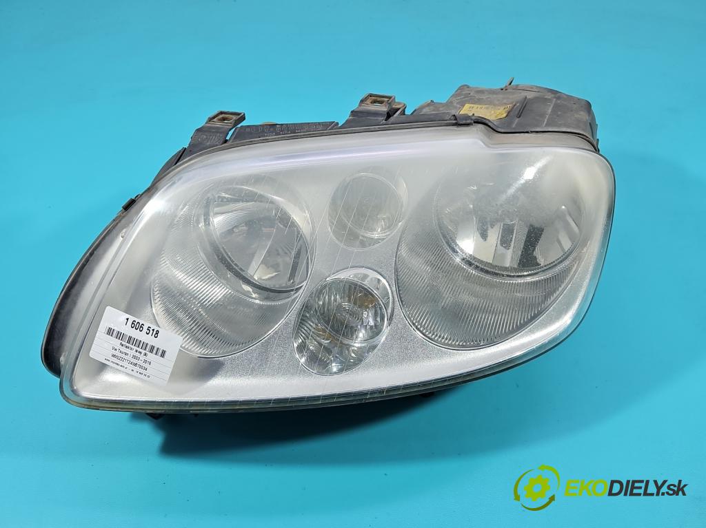 Vw Touran I 2003-2015 1.9 tdi 101 HP manual 74 kW 1896 cm3 5- Reflektor: ľavý 1T0941005D (Kľučka dverí ostatné)