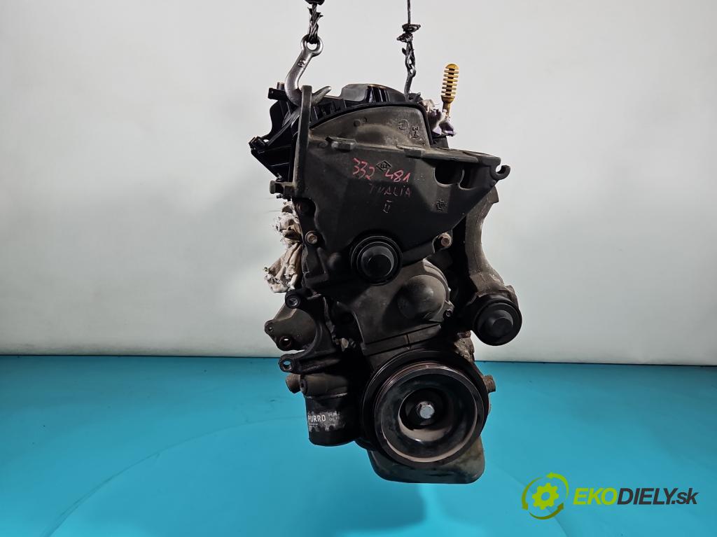 Renault Thalia II 2008-2013 1.2 16V 75 hp manual 55 kW 1149 cm3 4- motor benzín D4FG728