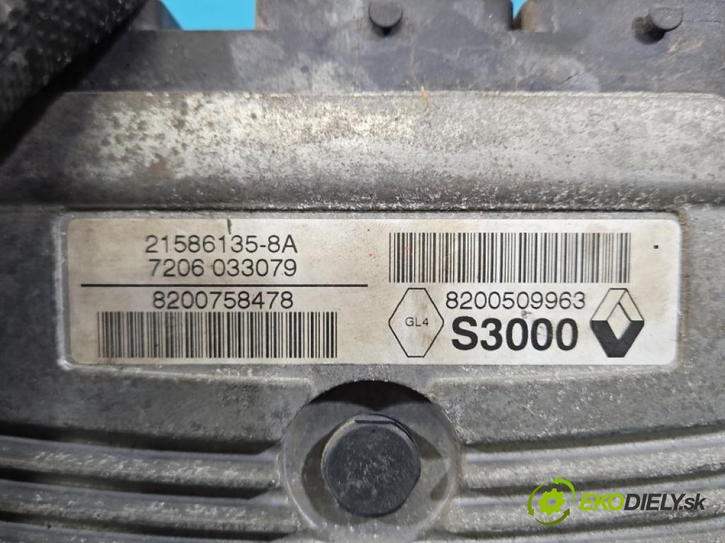 Renault Megane II 2003-2008 1.6 16V 105 hp manual 77 kW 1598 cm3 5- řídící jednotka motoru 8200509963