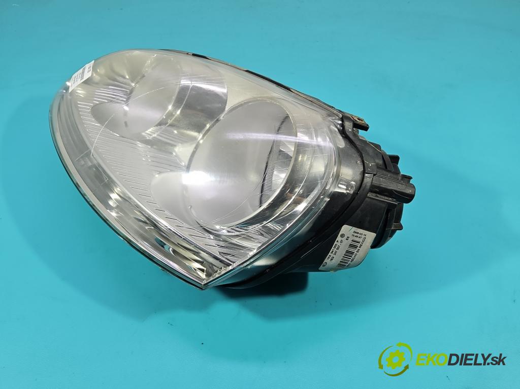 Vw Jetta V 2005-2010 1.4 TSI CAX 122 HP manual 90 kW 1390 cm3 4- Reflektor: ľavý 1K6941005P (Kľučka dverí ostatné)